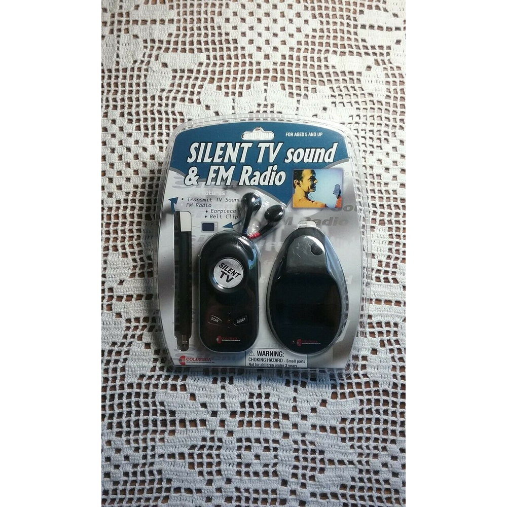 Silent TV Sound & FM Radio by Columbia Telecommunications NIP